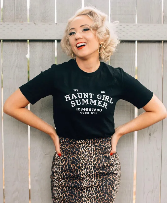 Haunt Girl Summer T-Shirt sold by Modcloth