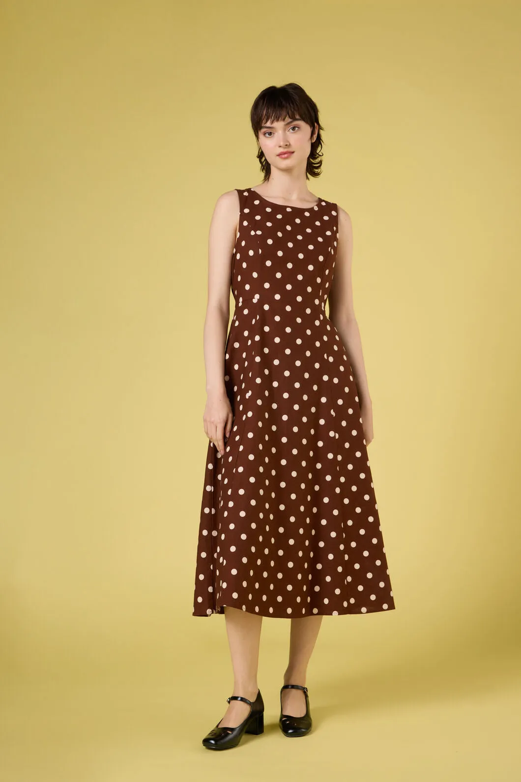 Polka Dot Midi Dress sold by Modcloth product image thumbnail 4