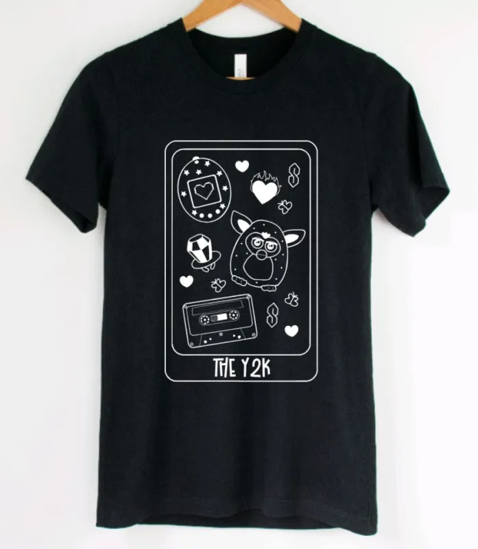The Y2K Tarot: T-Shirt, Pullover, Hoodie, Tank or Long Sleeve sold by Modcloth