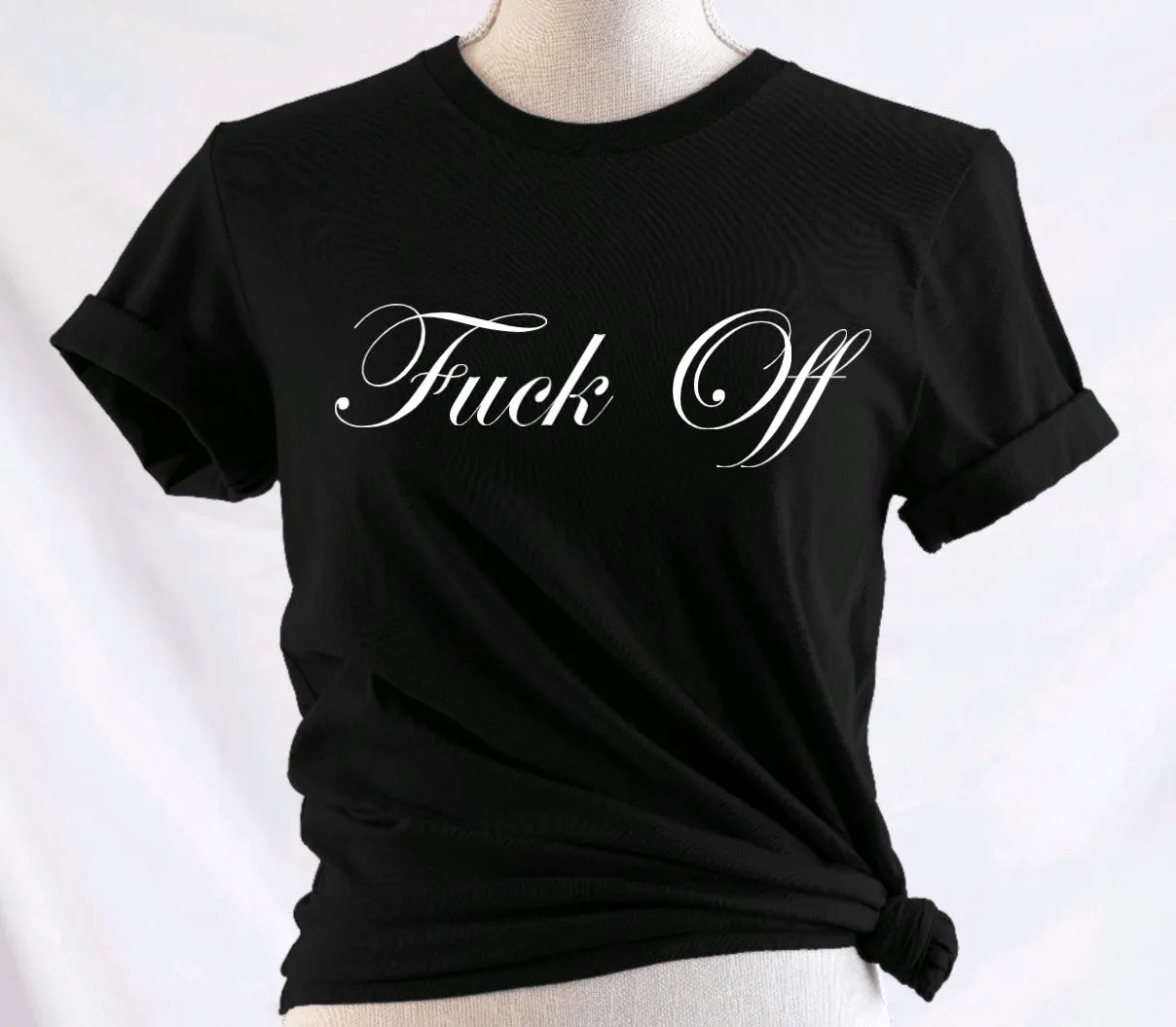 Fuck Off: T-Shirt, Pullover, Hoodie, Tank or Long Sleeve sold by Modcloth product image thumbnail 2