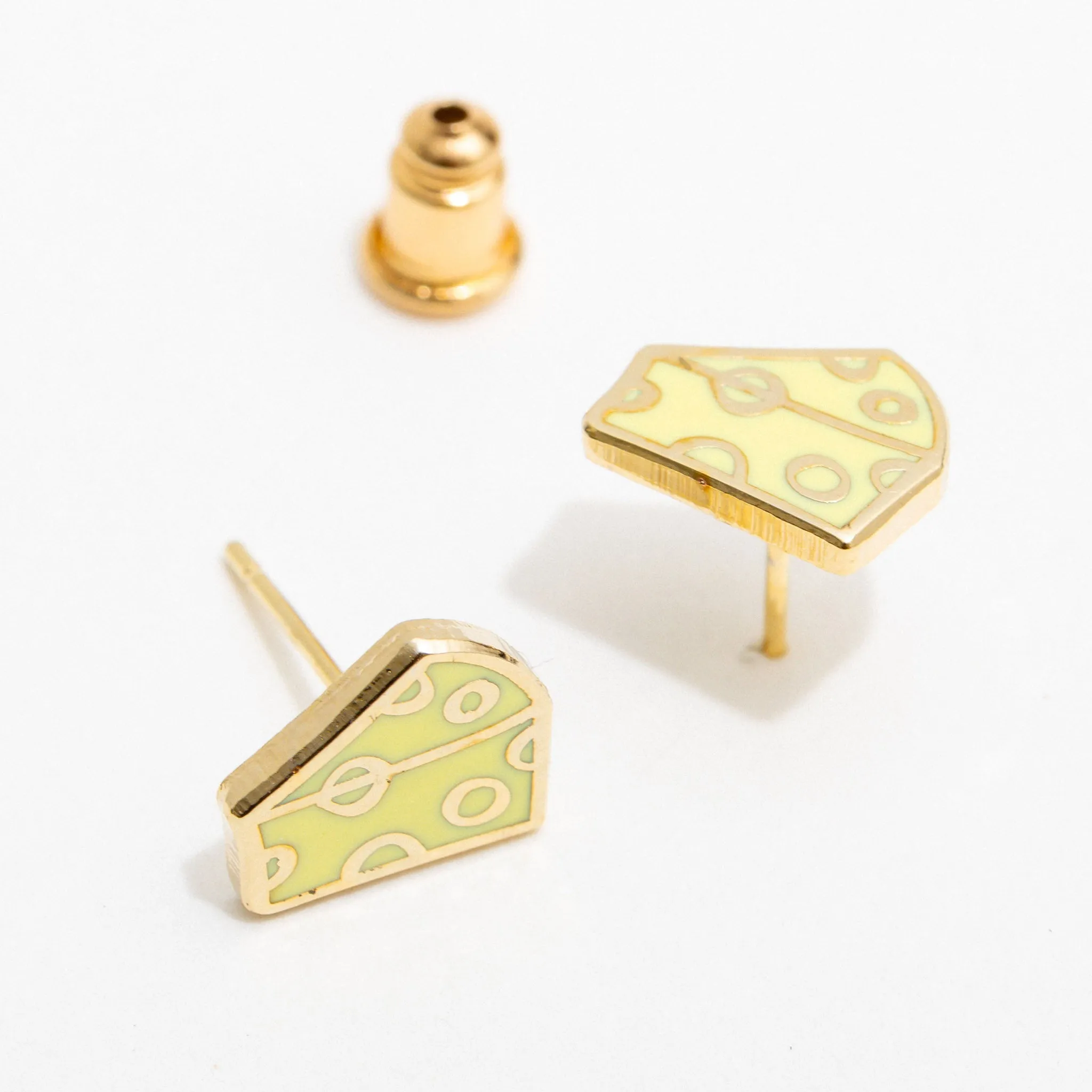 Cheese Stud Earrings sold by Modcloth product image thumbnail 3