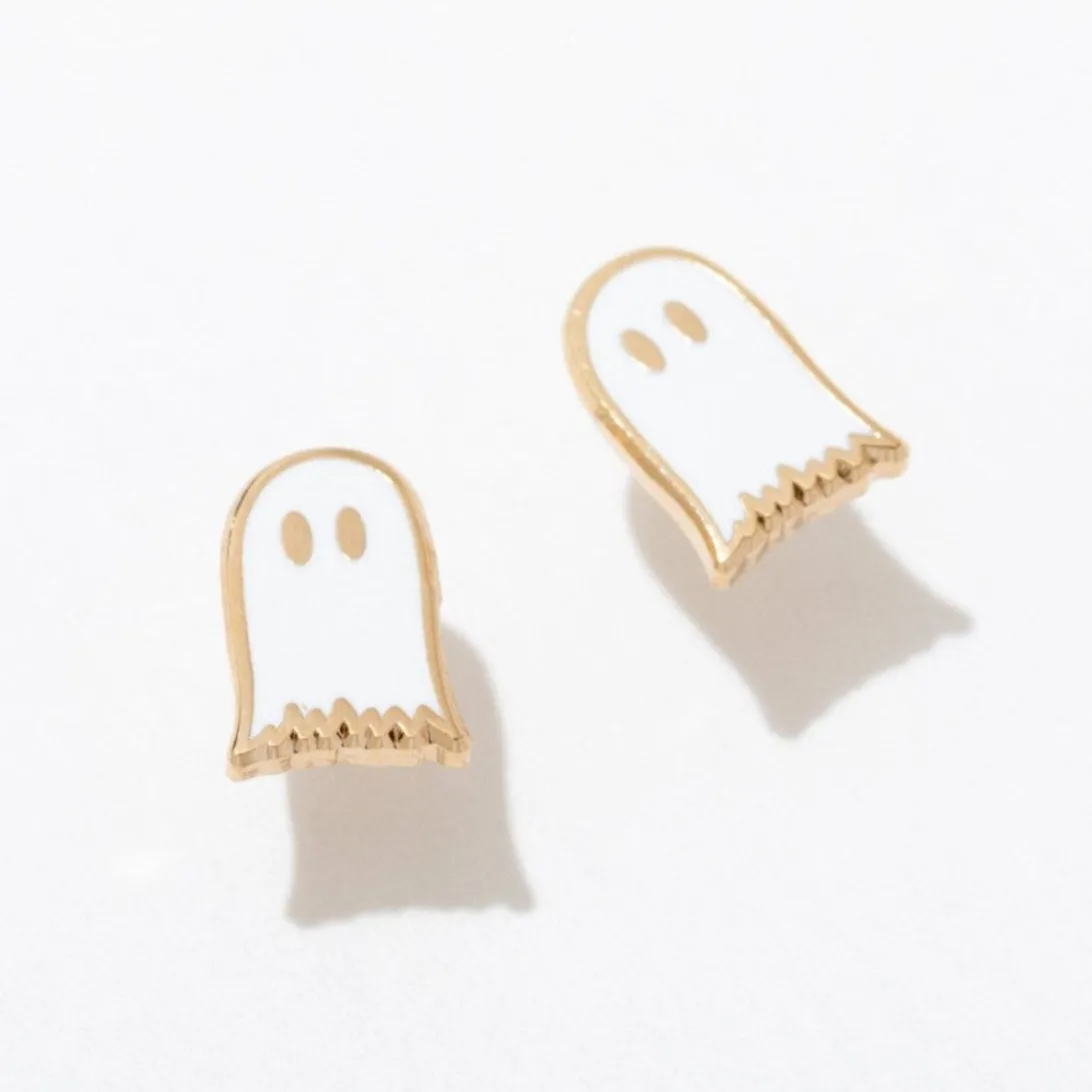 Ghost Stud Earrings sold by Modcloth