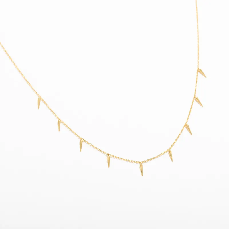 Nyx Spike Necklace sold by Modcloth