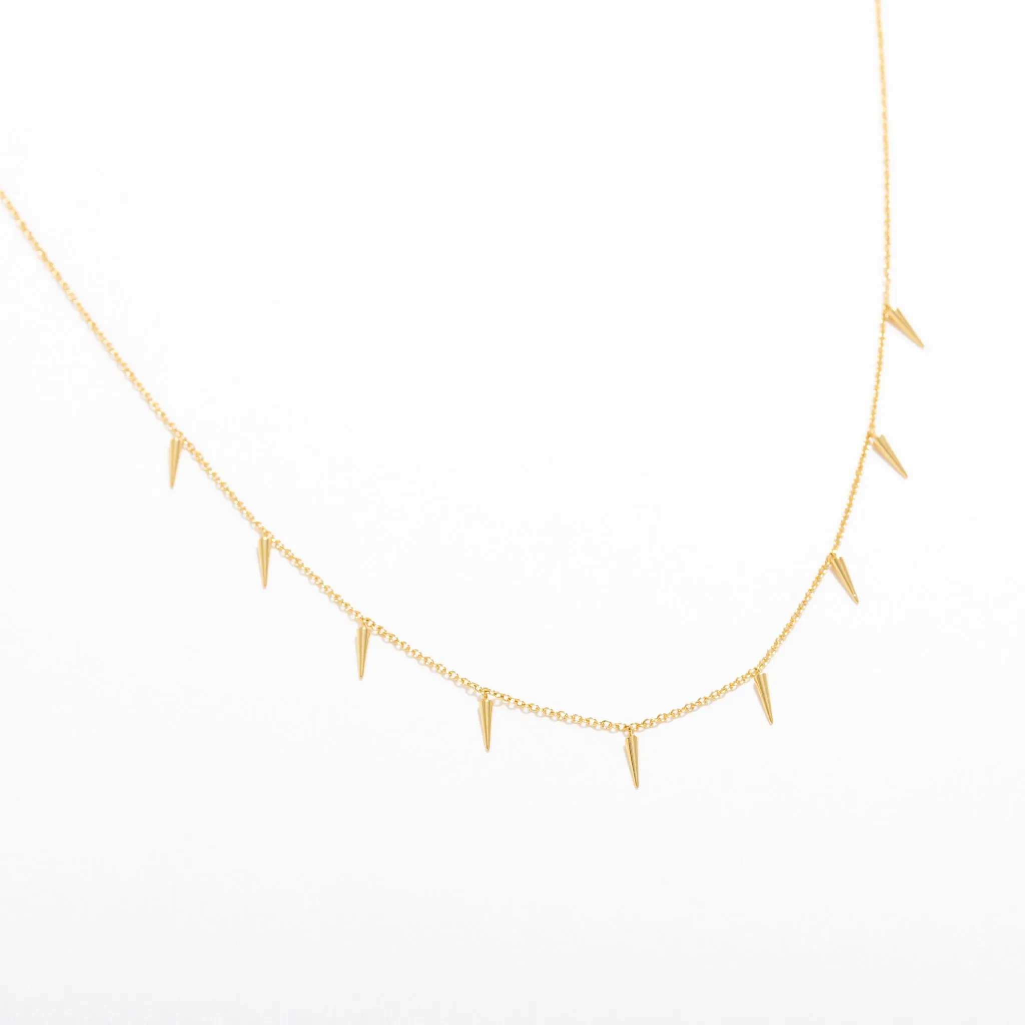 Nyx Spike Necklace sold by Modcloth