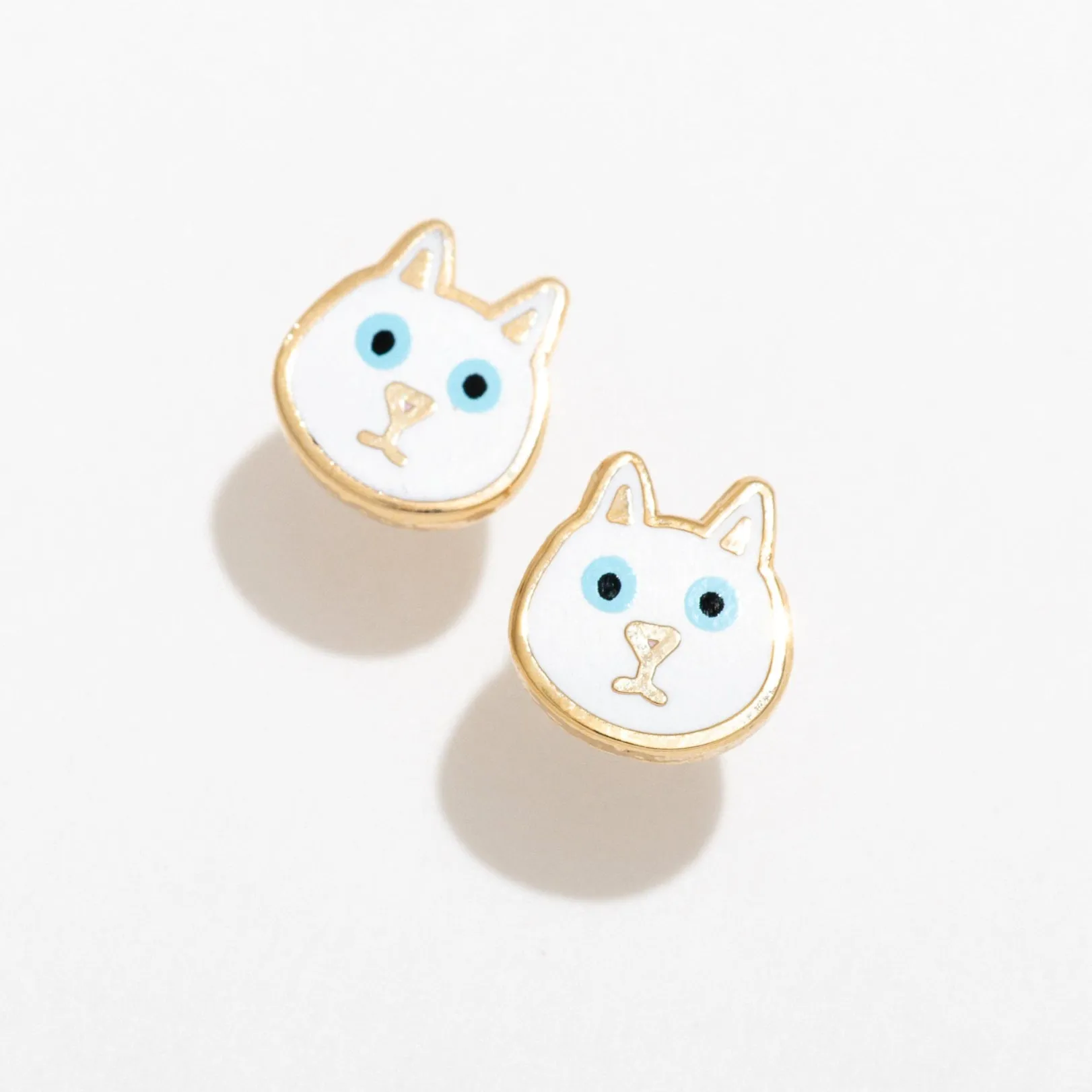 Cat Stud Earrings sold by Modcloth product image thumbnail 5