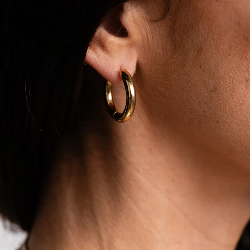 Jane Hoop Earrings made by Modcloth