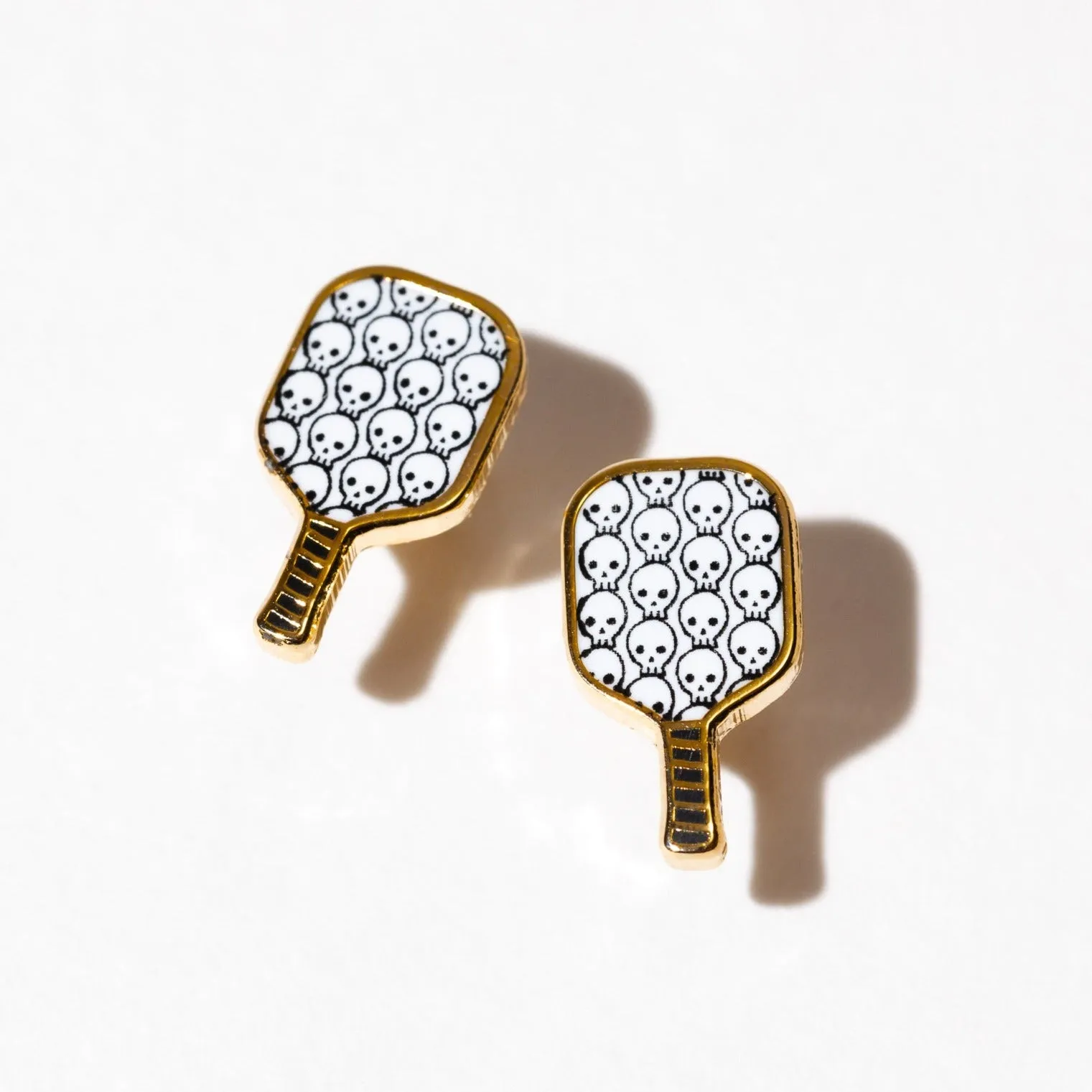 Edgy Pickleball Stud Earrings sold by Modcloth product image thumbnail 2