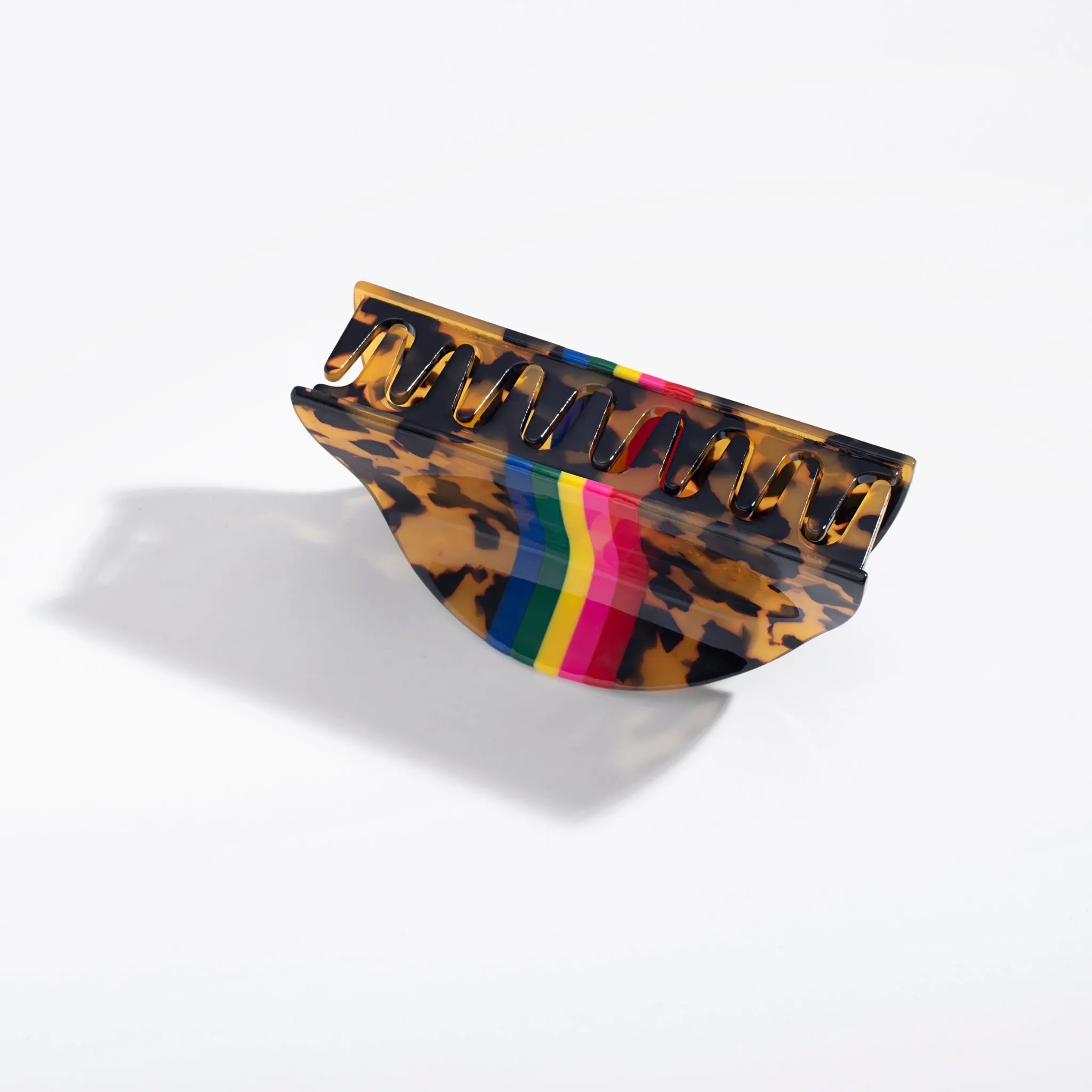 Tortoise Rainbow Hair Claw sold by Modcloth product image thumbnail 3