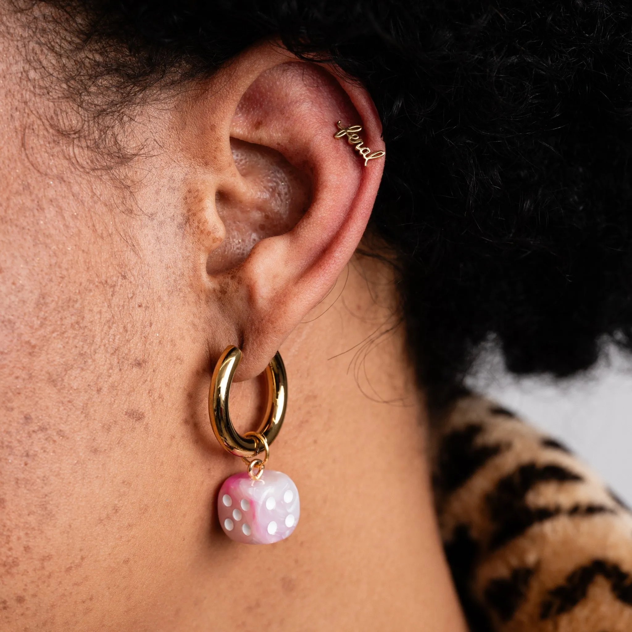 Dice Drop Earrings sold by Modcloth product image thumbnail 4