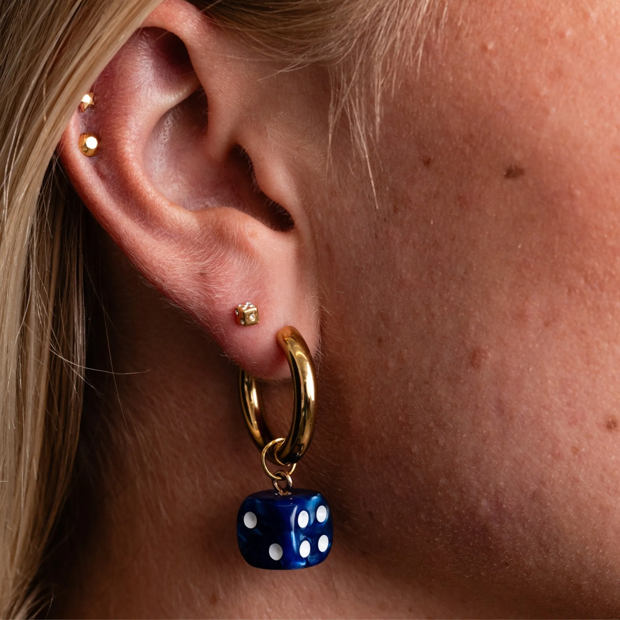 Dice Drop Earrings sold by Modcloth
