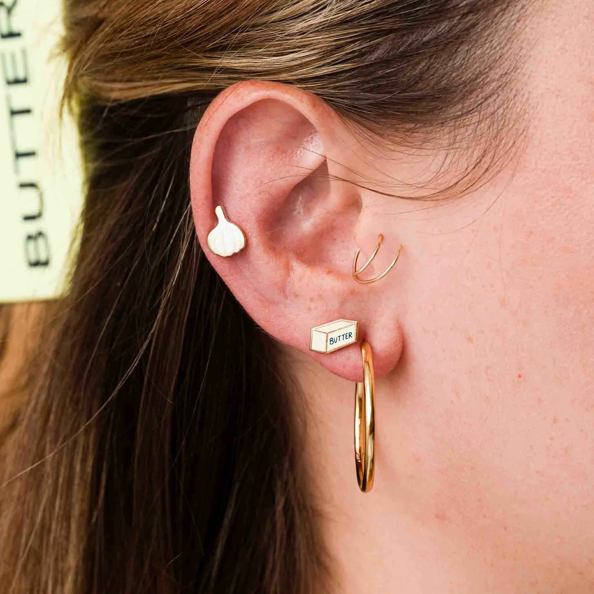 Butter Stick Stud Earrings sold by Modcloth product image thumbnail 2