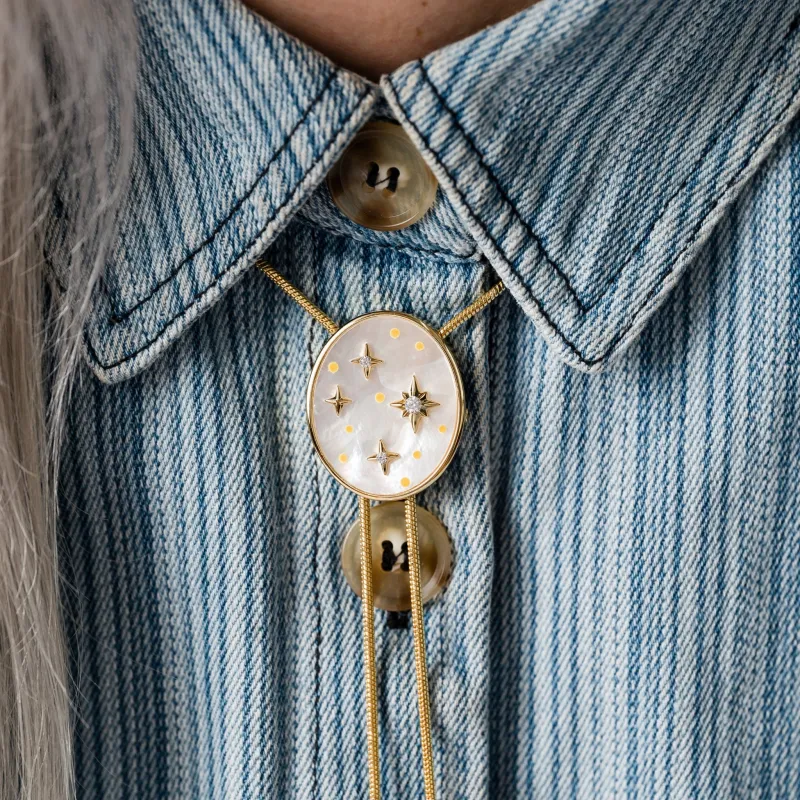 Brandi Bolo Necklace sold by Modcloth