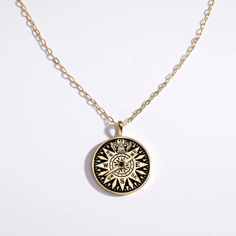 Compass Necklace made by Modcloth
