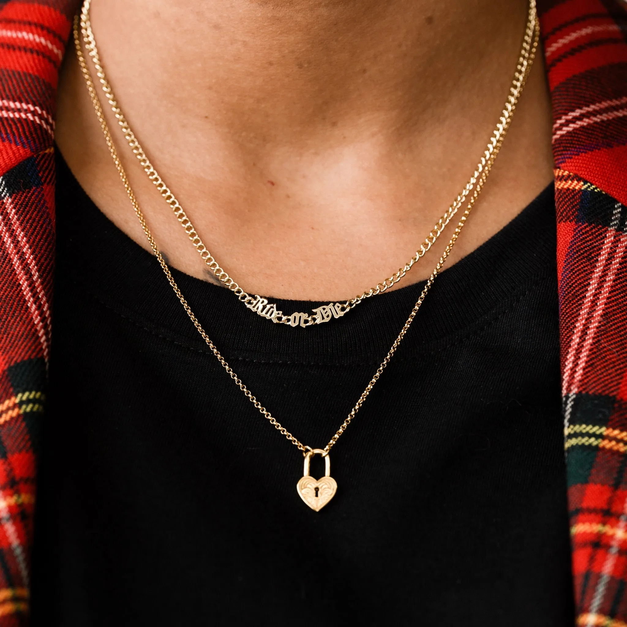 Ride or Die Chain Necklace .925 sold by Modcloth product image thumbnail 3