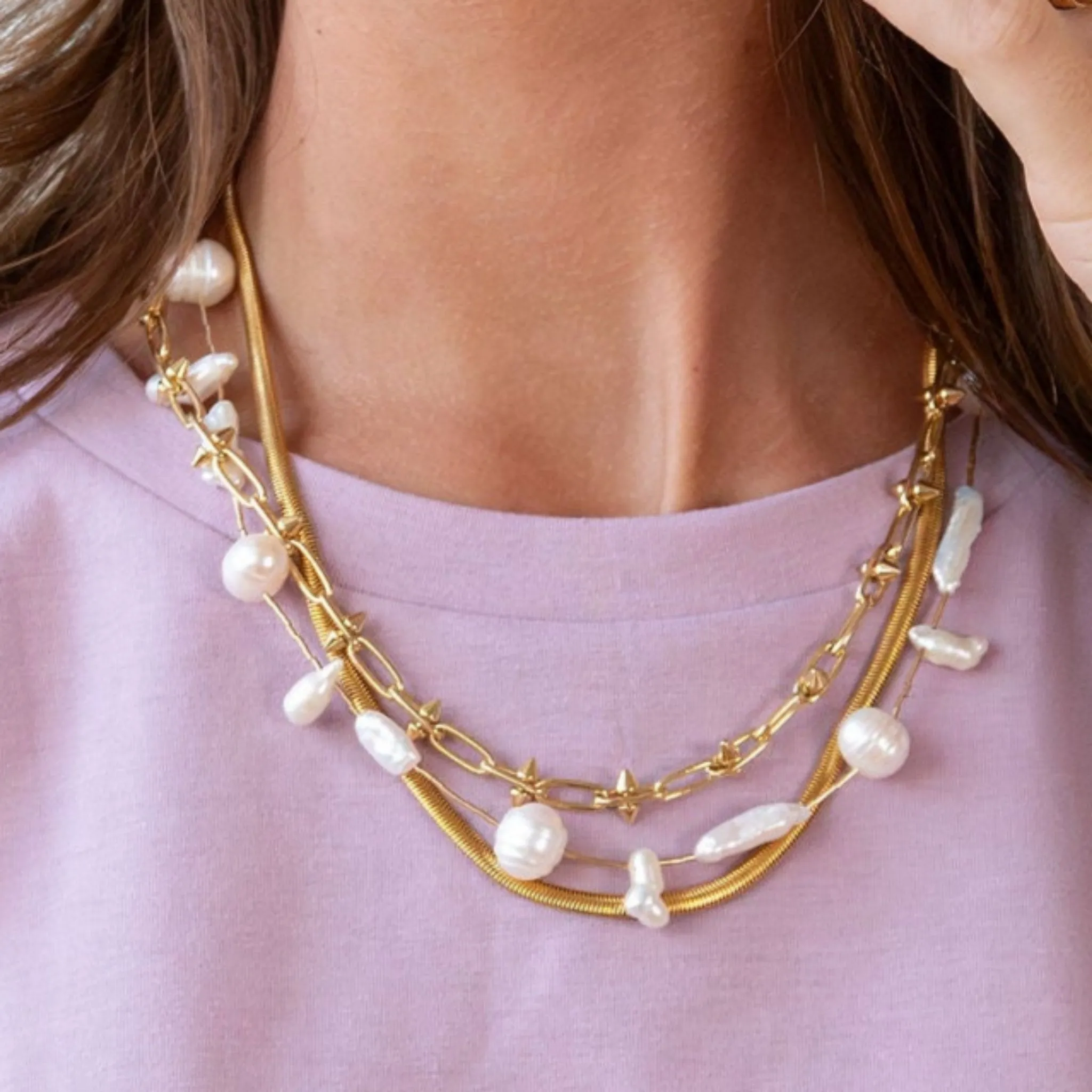 Herringbone Chain Necklace sold by Modcloth product image thumbnail 3