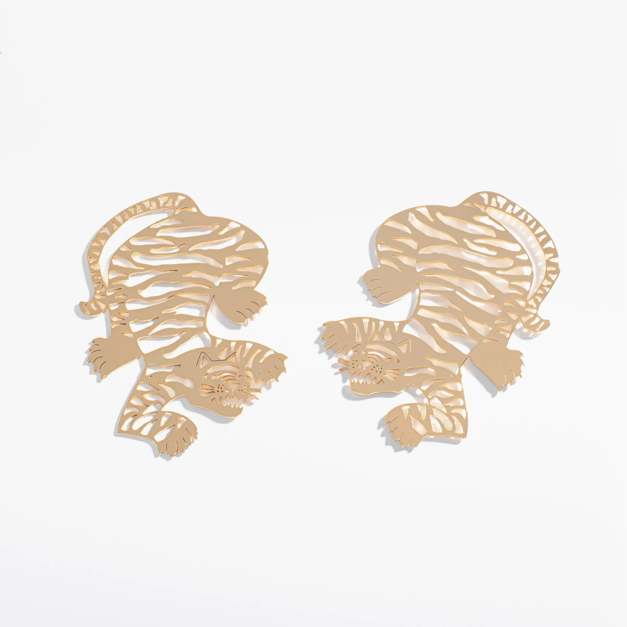 Big Tiger Earrings sold by Modcloth product image thumbnail 3