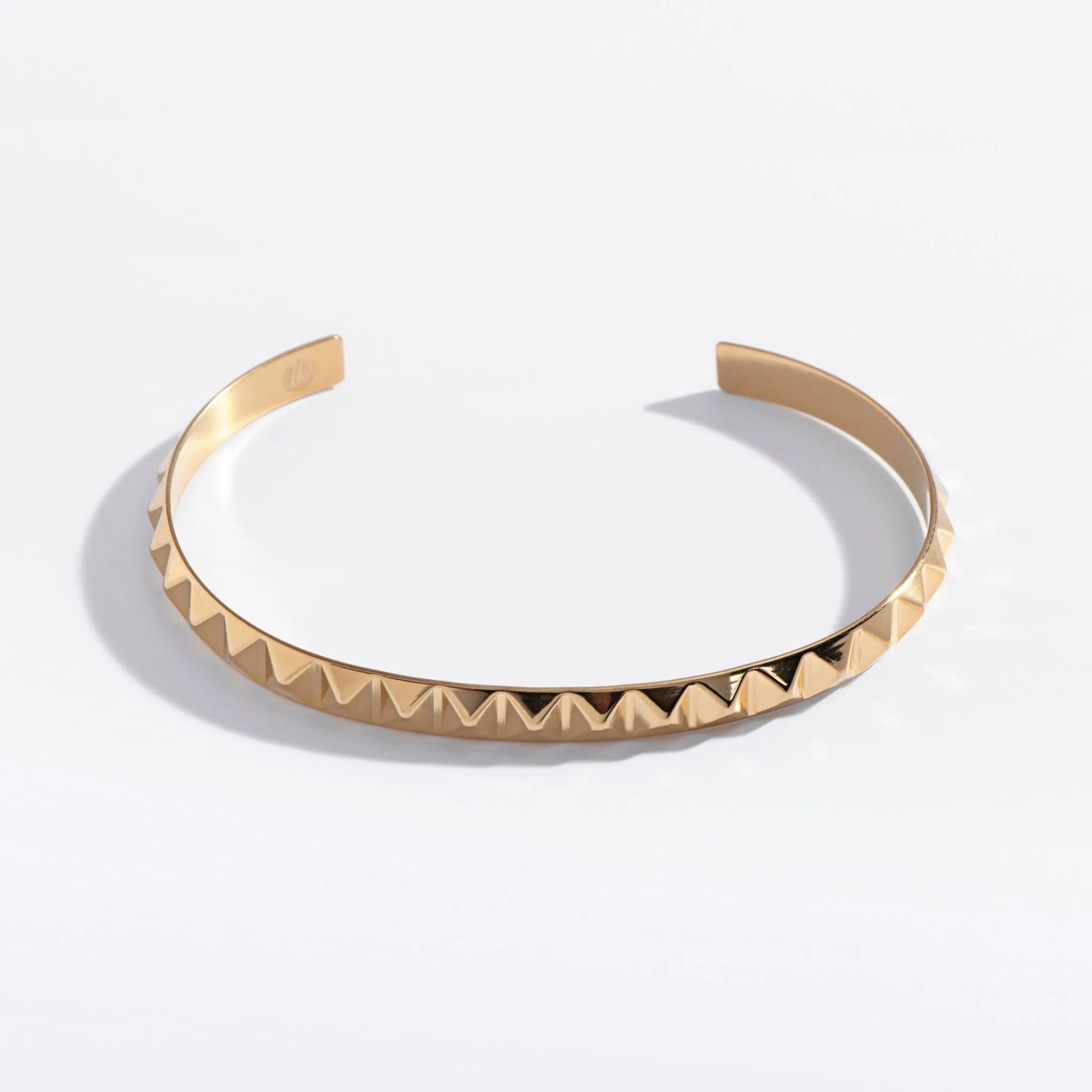 Pyramid Spike Cuff Bracelet sold by Modcloth product image thumbnail 4