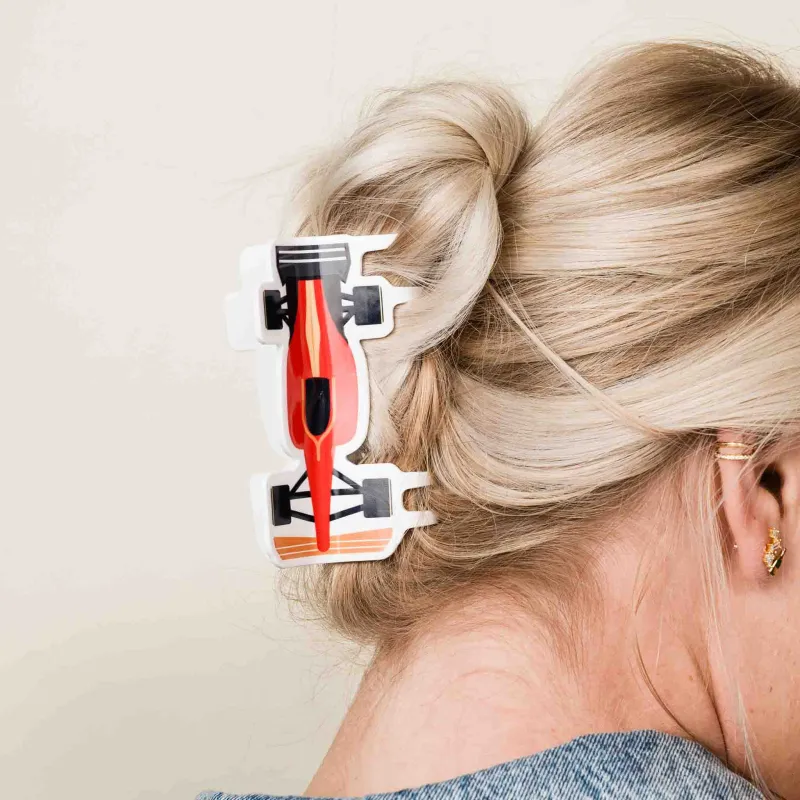 Race Car Hair Claw made by Modcloth