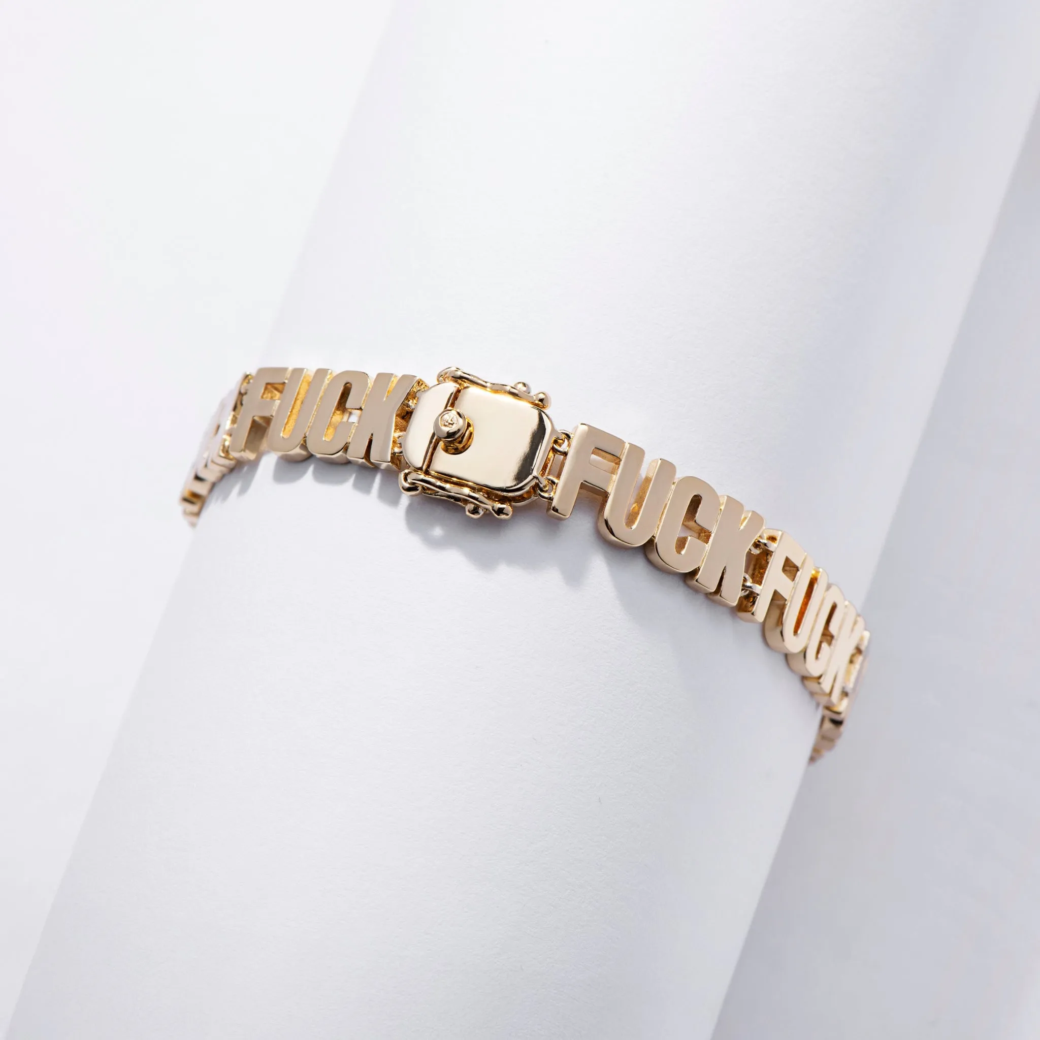 Fuck Fuck Fuck Chain Bracelet sold by Modcloth product image thumbnail 5