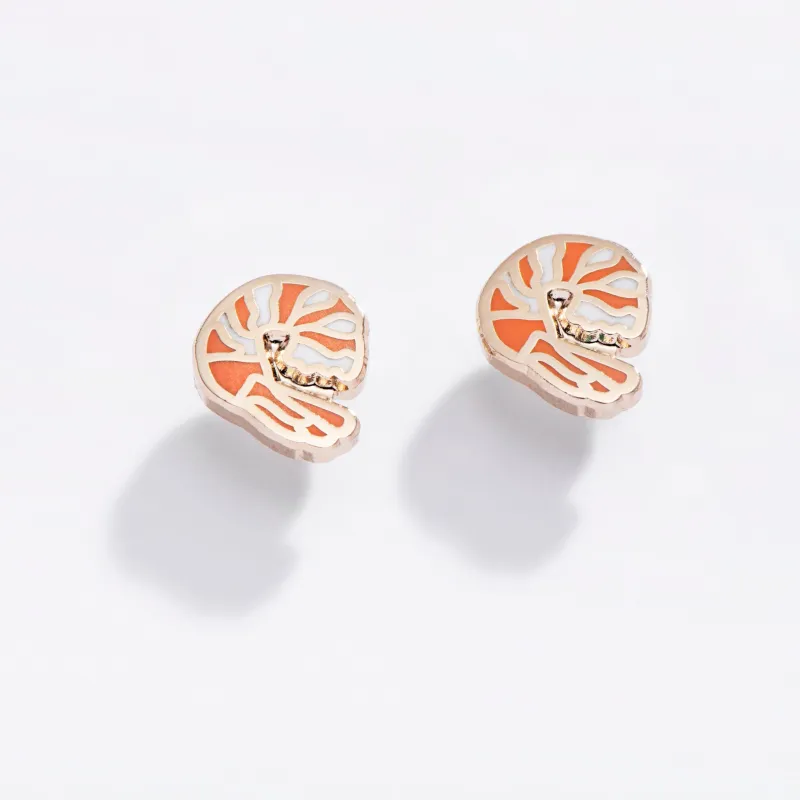 Shrimp Studs made by Modcloth