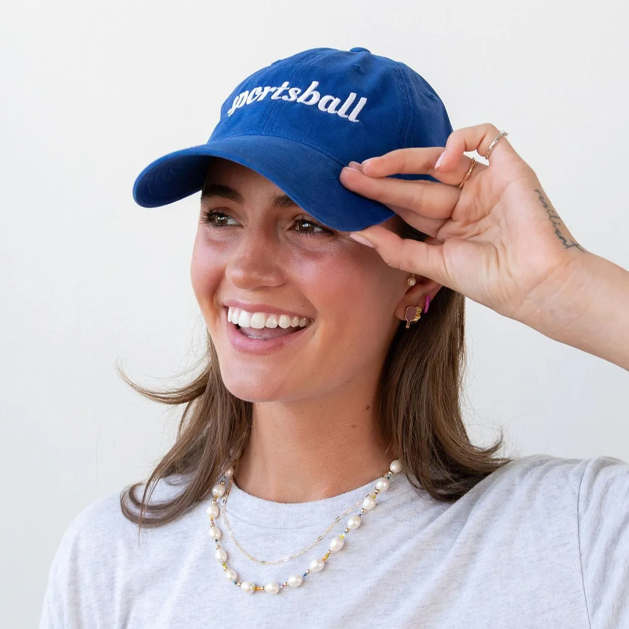 Sportsball Baseball Hat sold by Modcloth