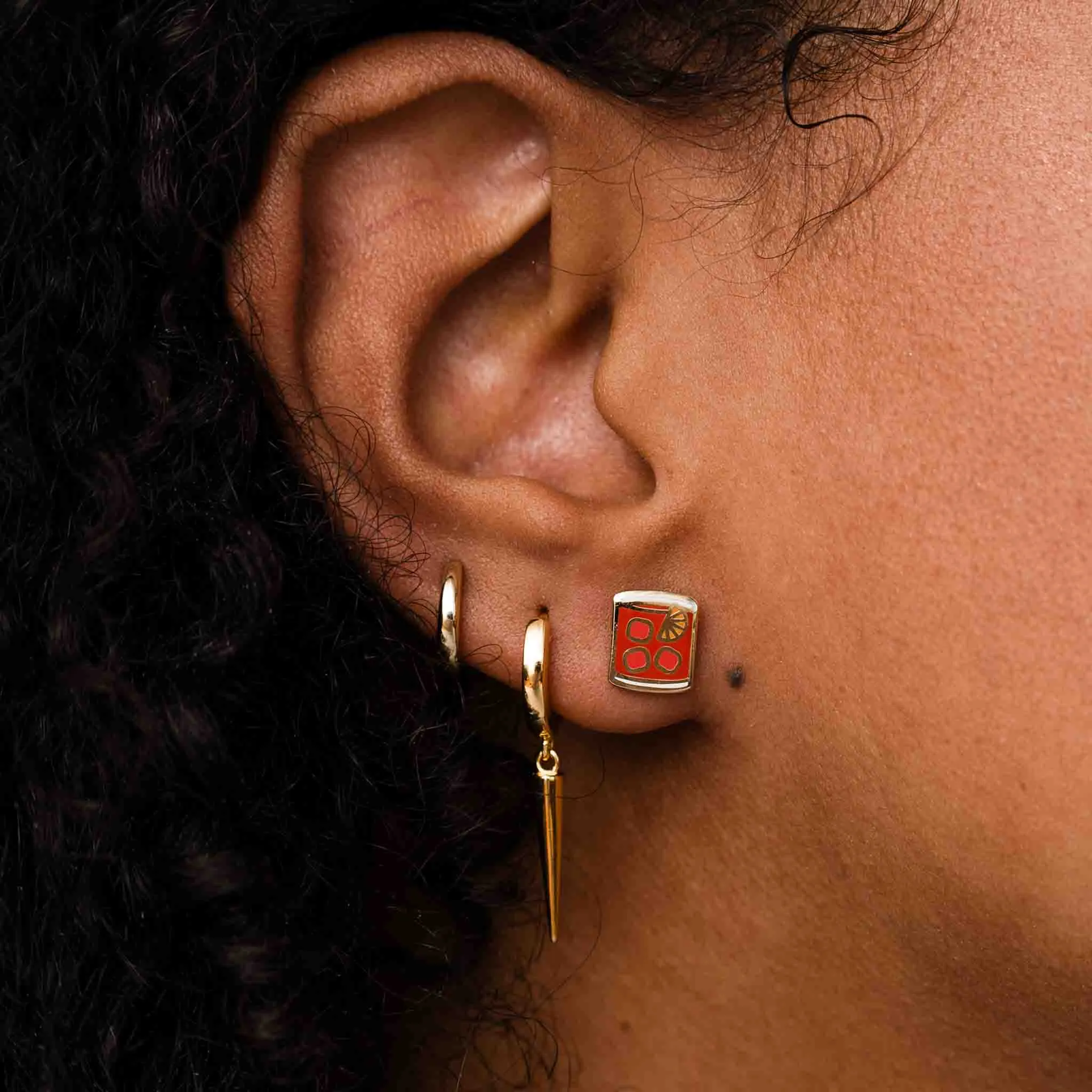 Negroni Stud Earrings sold by Modcloth product image thumbnail 2