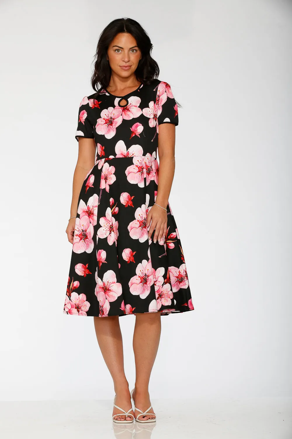Black Orchid Bloom Swing Dress sold by Modcloth product image thumbnail 3