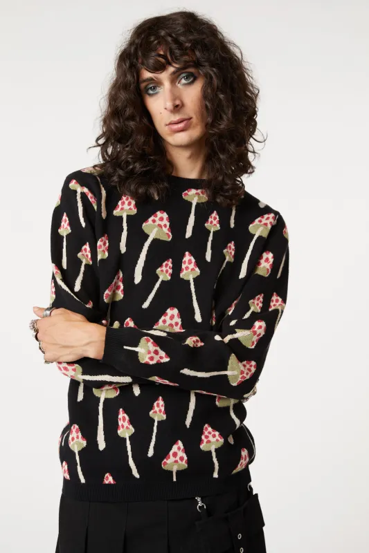 Shroom Cap Knit Sweater made by Modcloth