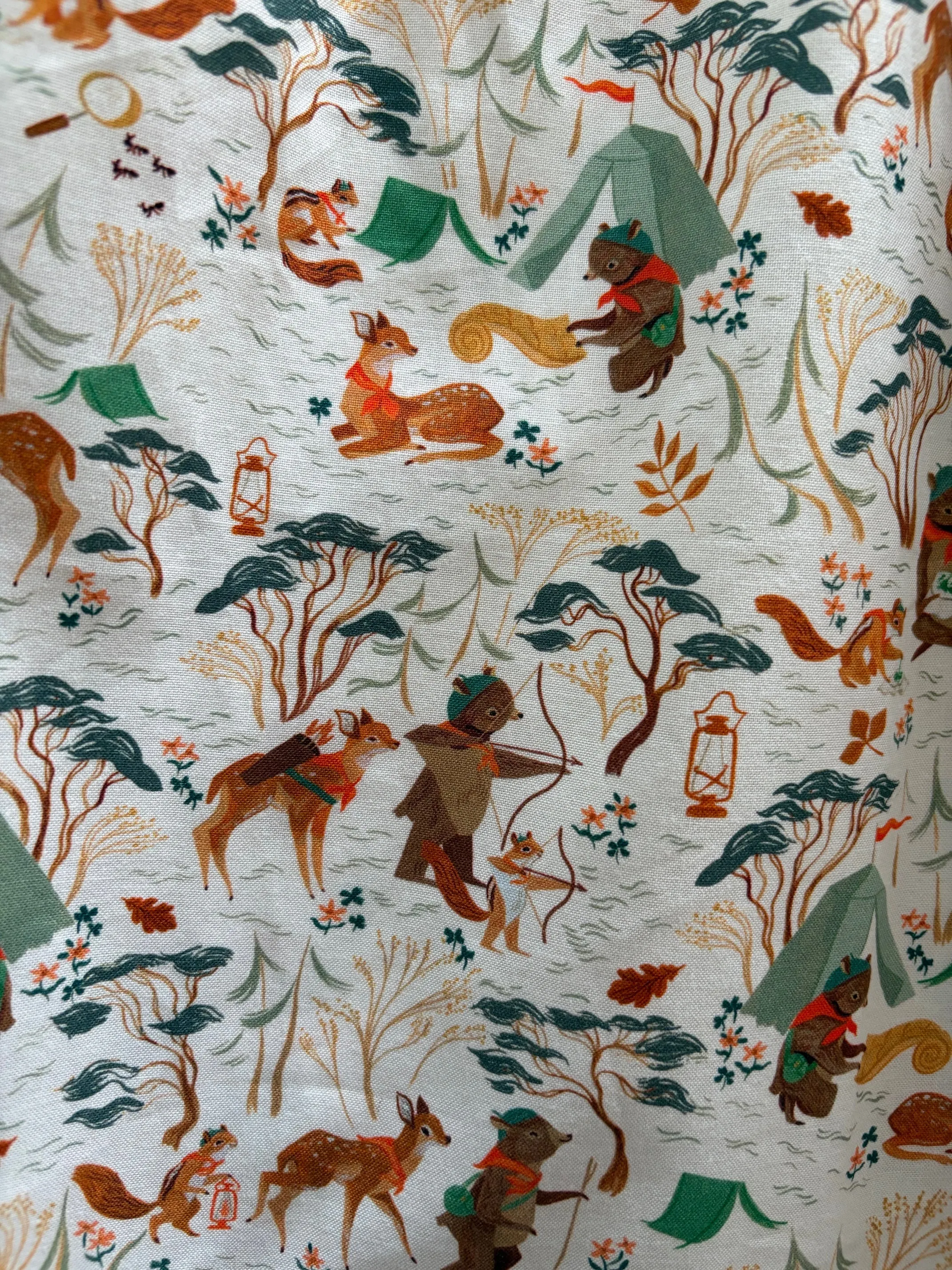 Retro Fit & Flare Dress Campsite sold by Modcloth product image thumbnail 4