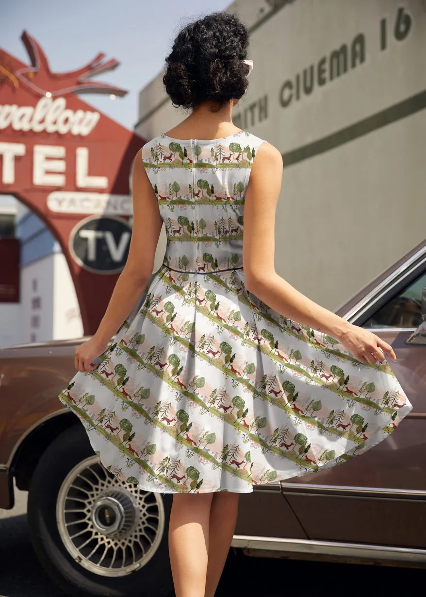 Elizabeth Dress in Woodland Sunset sold by Modcloth product image thumbnail 3