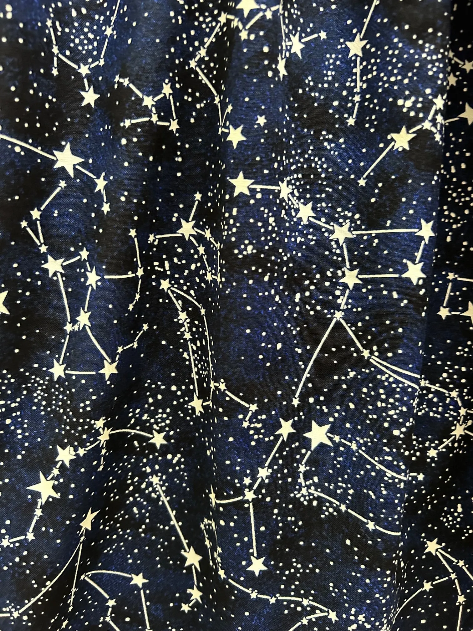 Retro Fit & Flare Dress Glow in the Dark Constellations sold by Modcloth product image thumbnail 2