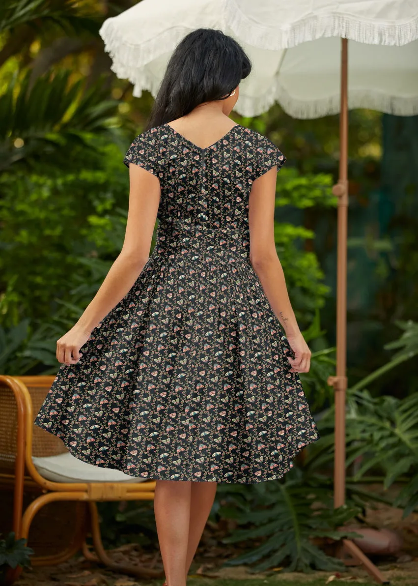 Greta Surplice Dress Moth sold by Modcloth product image thumbnail 3