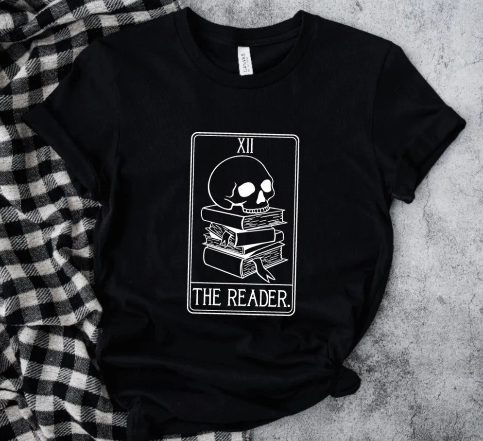 The Reader Tarot T-Shirt sold by Modcloth