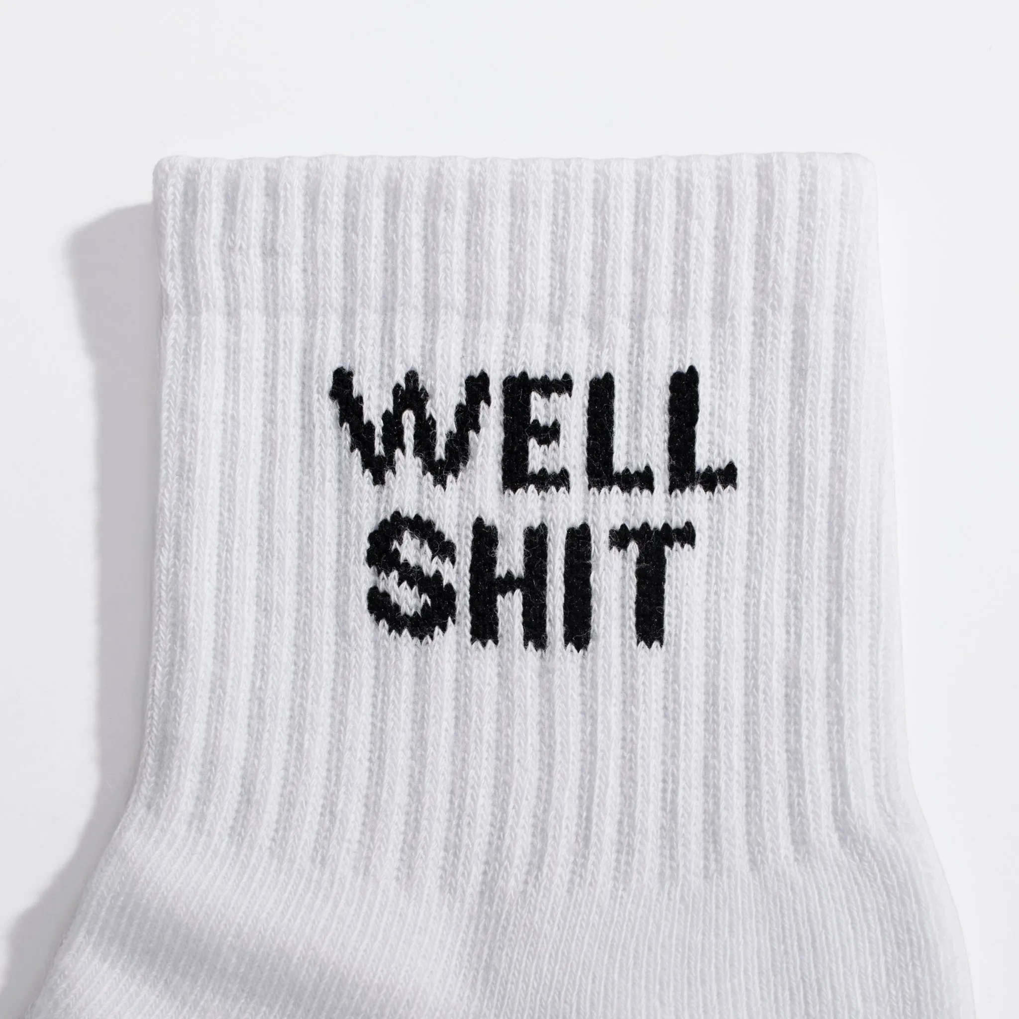 Well Shit Quarter Crew Socks sold by Modcloth product image thumbnail 3