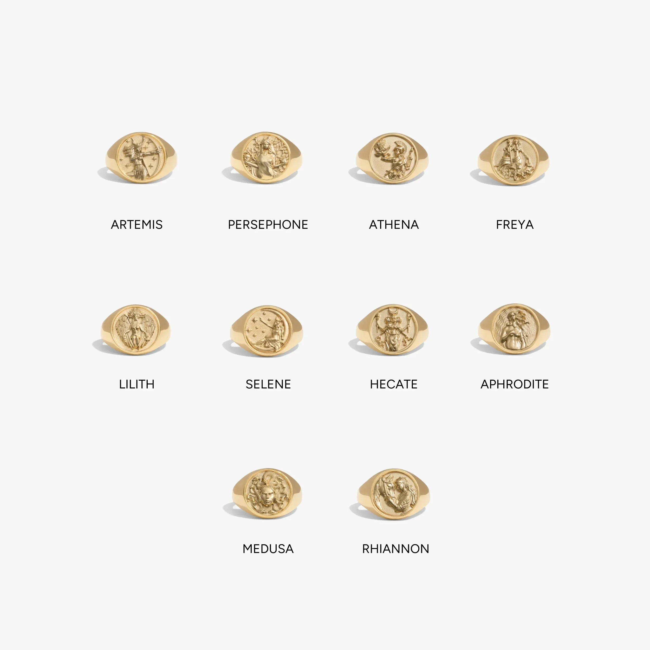 Goddess Signet Ring sold by Modcloth product image thumbnail 2