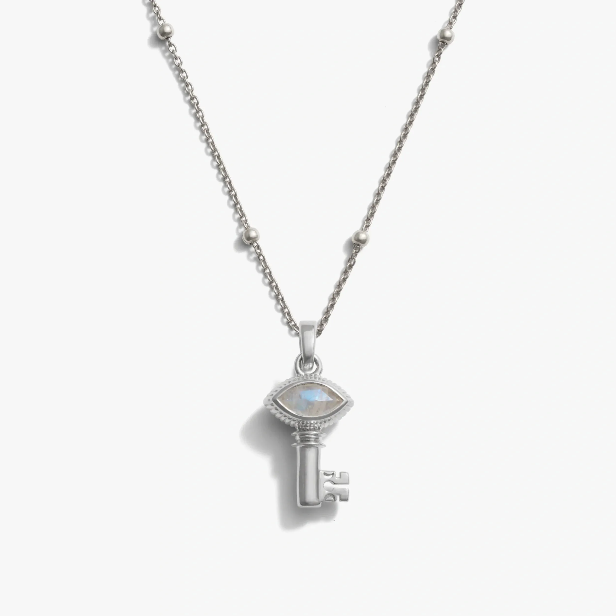 Mini Moonstone Key Necklace sold by Modcloth product image thumbnail 4