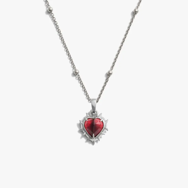 Heart of Thorns Necklace made by Awe Inspired