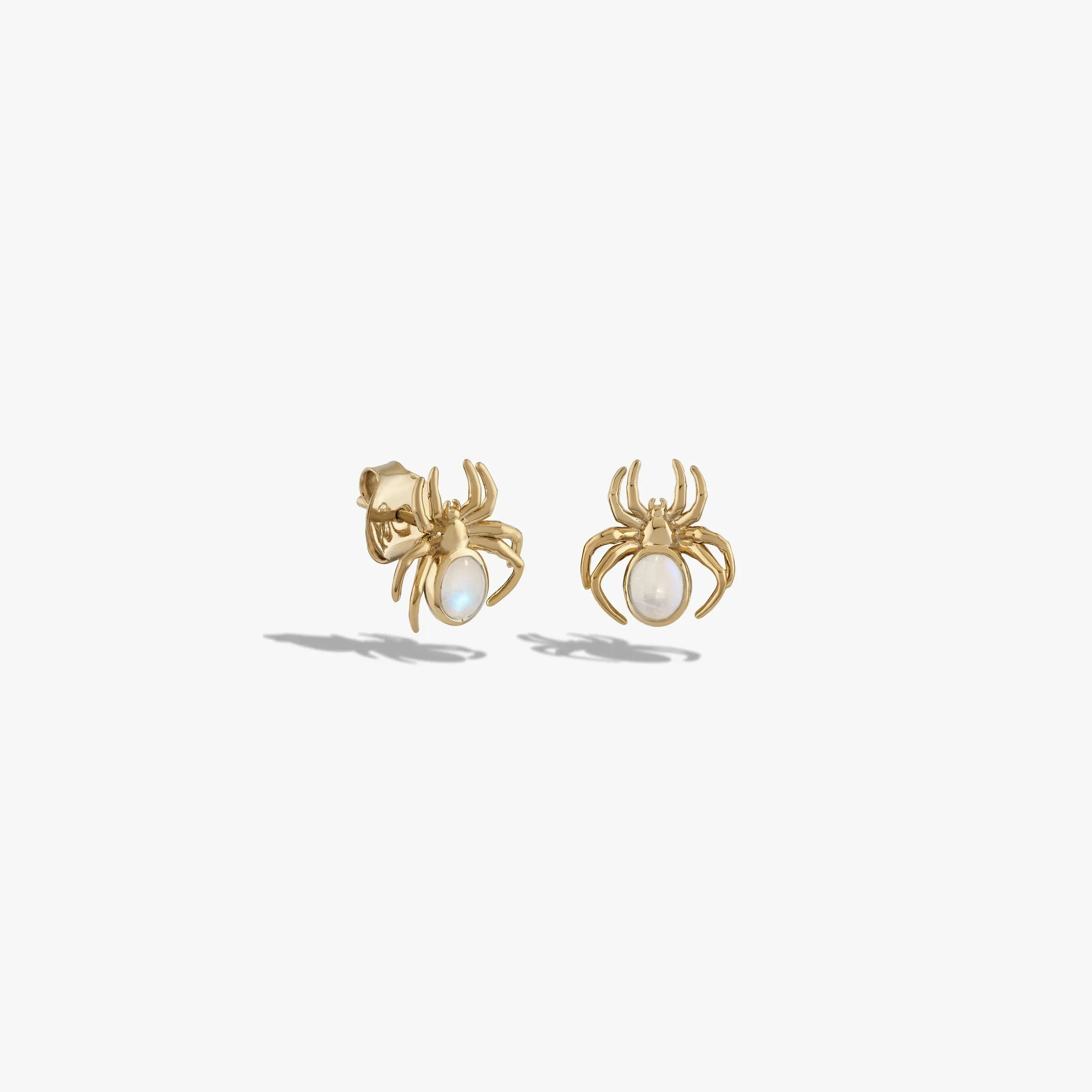 Moonstone Spider Stud Earrings sold by Modcloth product image thumbnail 2