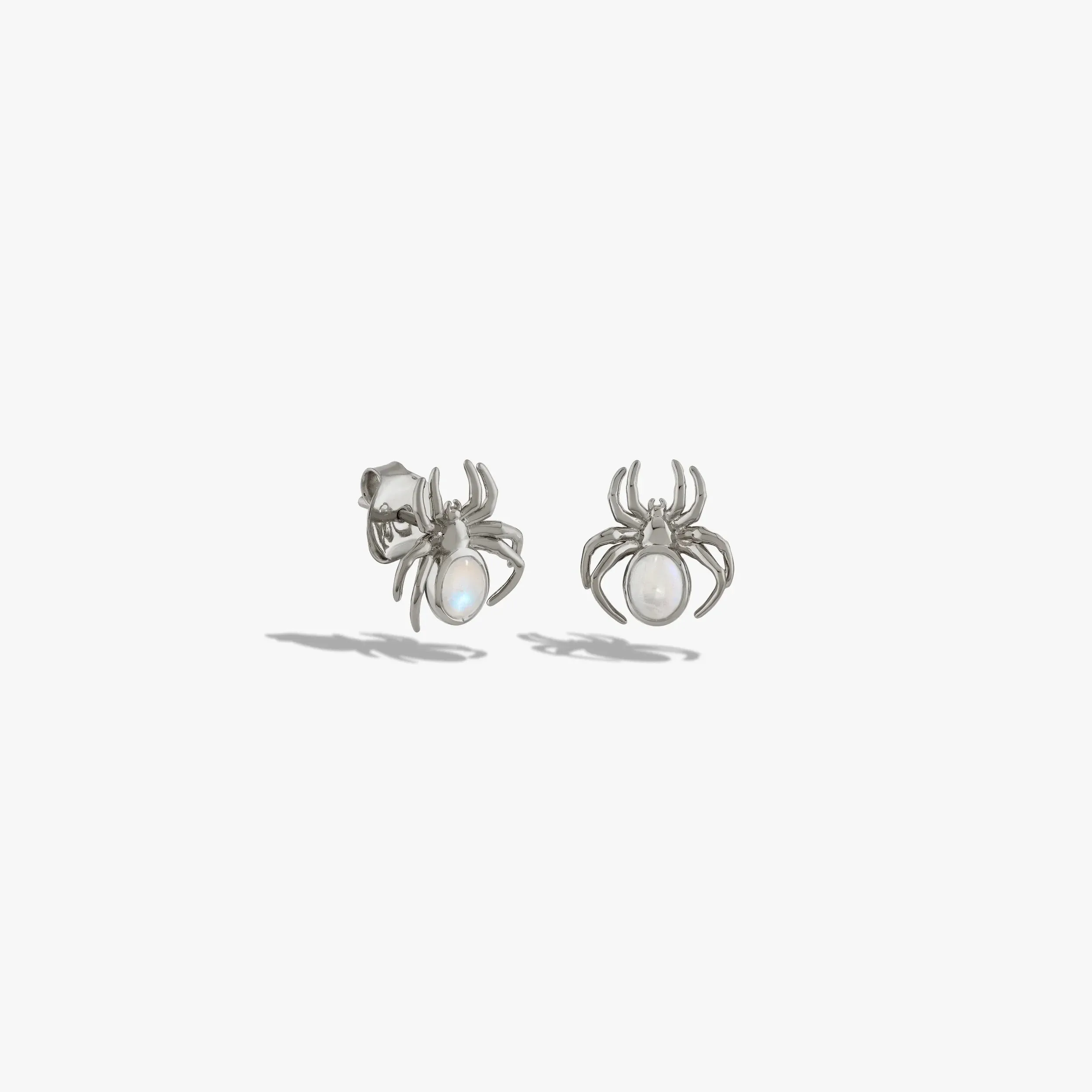 Moonstone Spider Stud Earrings sold by Modcloth product image thumbnail 3