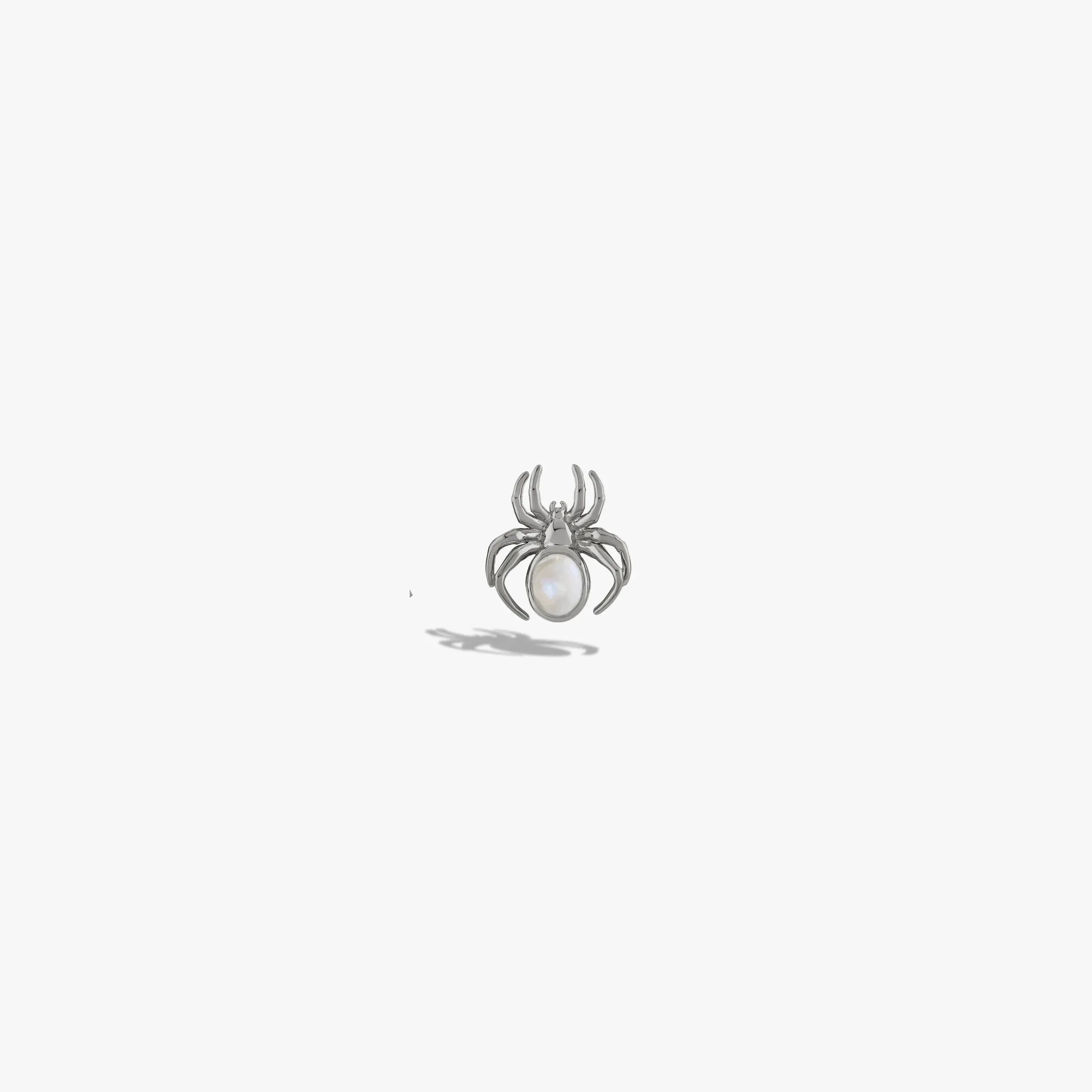 Moonstone Spider Stud Earrings sold by Modcloth product image thumbnail 4