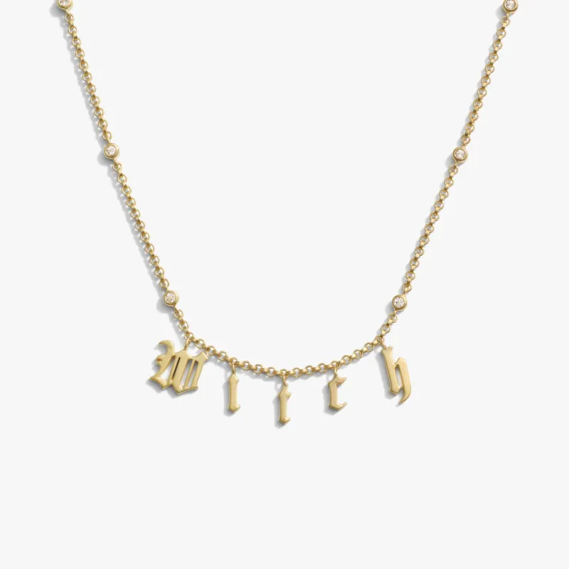 Gothic Witch Necklace made by Awe Inspired