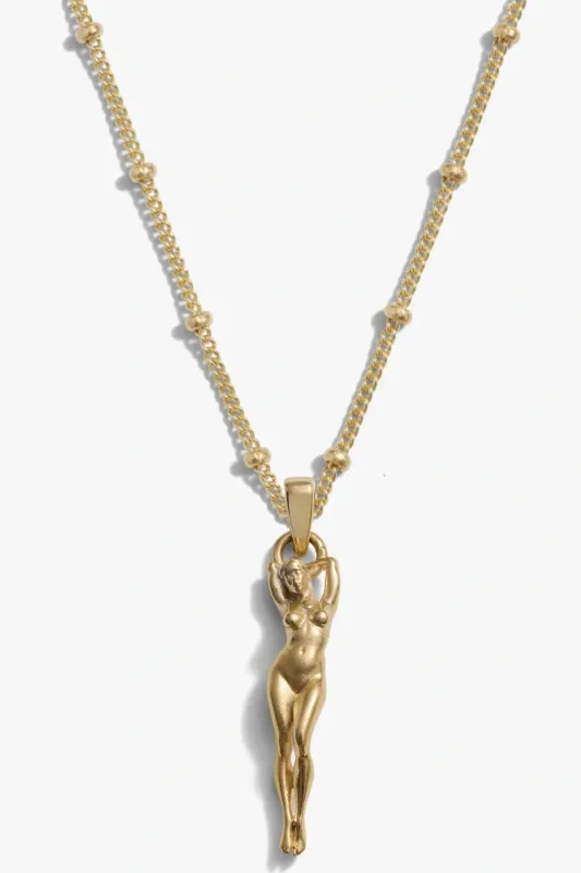 Divine Feminine Charm Necklace made by Awe Inspired