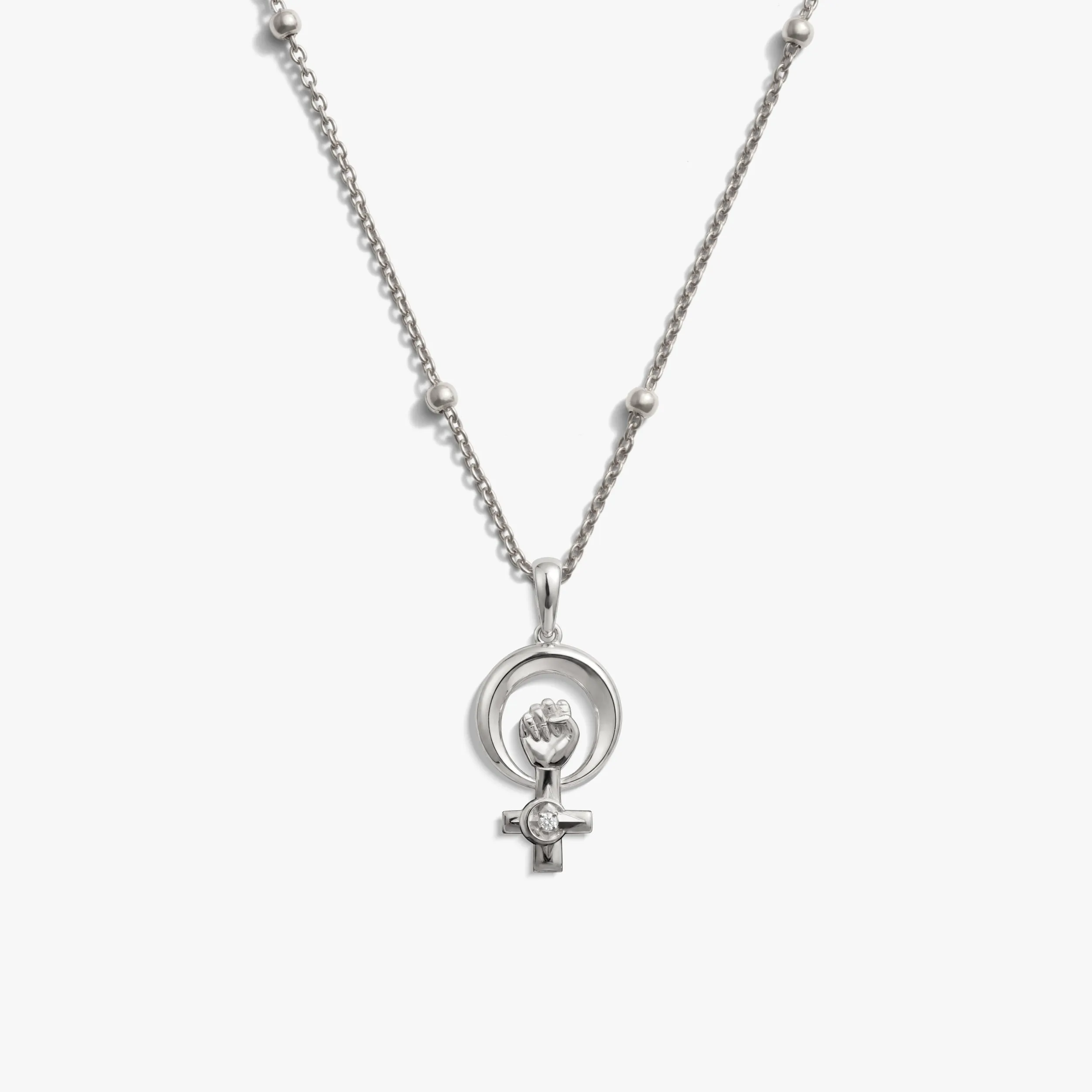 Woman Power Necklace sold by Modcloth product image thumbnail 4