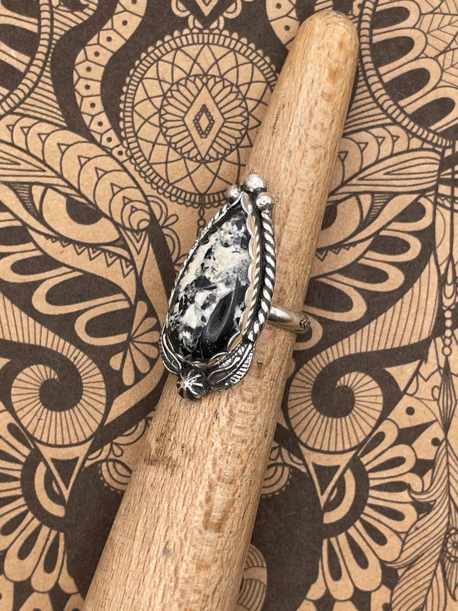 Aurora - White Buffalo Turquoise Ring sold by Modcloth product image thumbnail 2