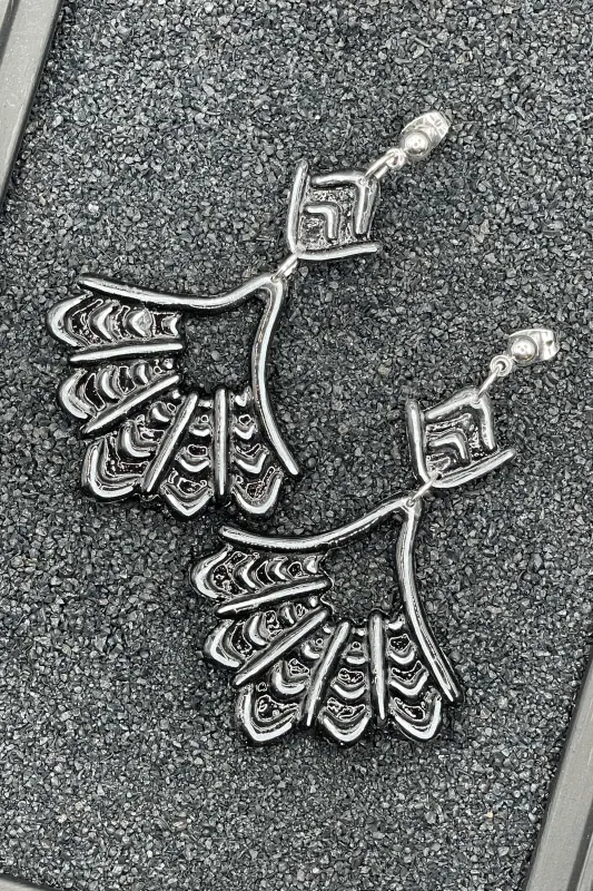 Salem - Spiderweb Dangle Earrings: Handmade Polymer Clay made by Modcloth