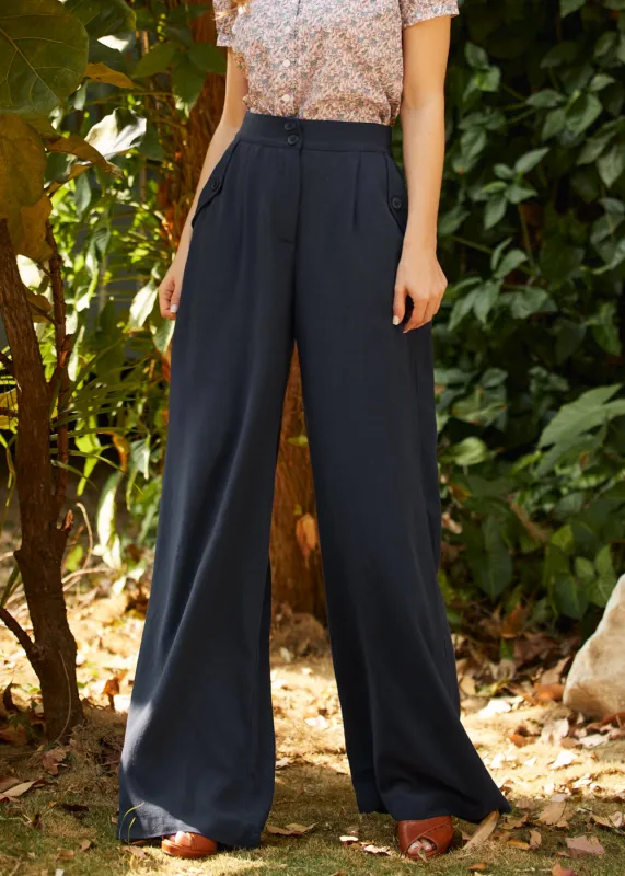Lazy Afternoon Wide Leg Pants made by Modcloth