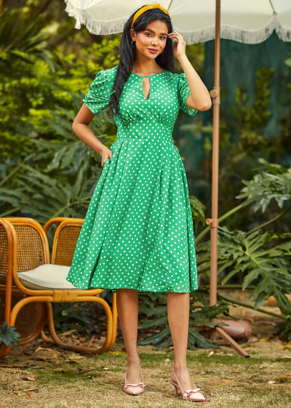 Picnic Perfection Fit & Flare Dress sold by Modcloth product image thumbnail 3