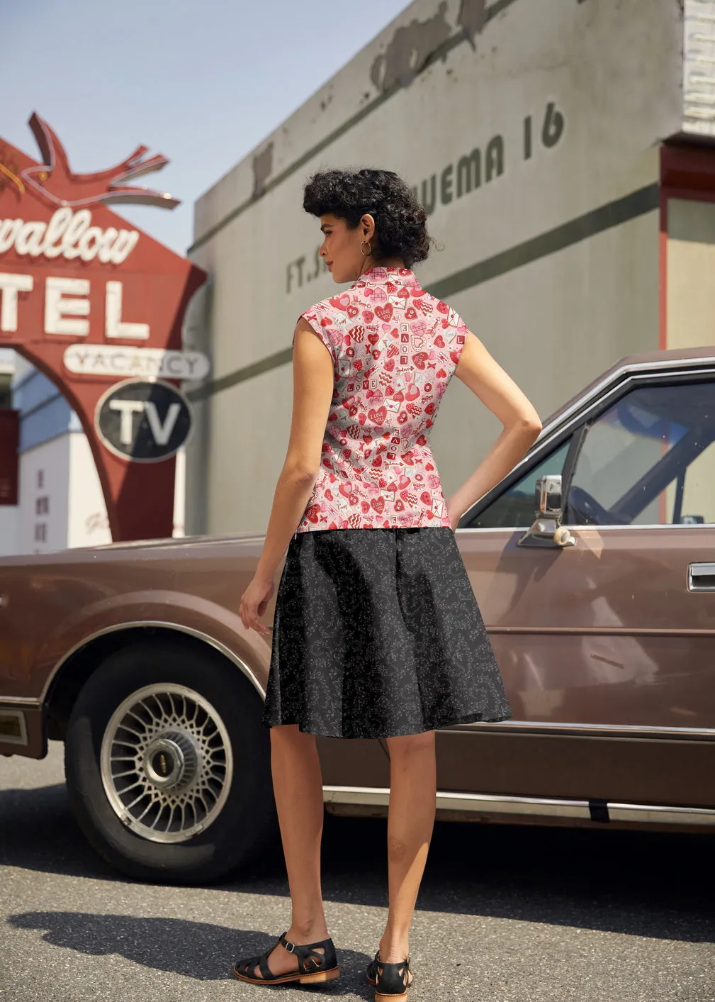 Vintage Style Bow Top in XOXO sold by Modcloth product image thumbnail 4