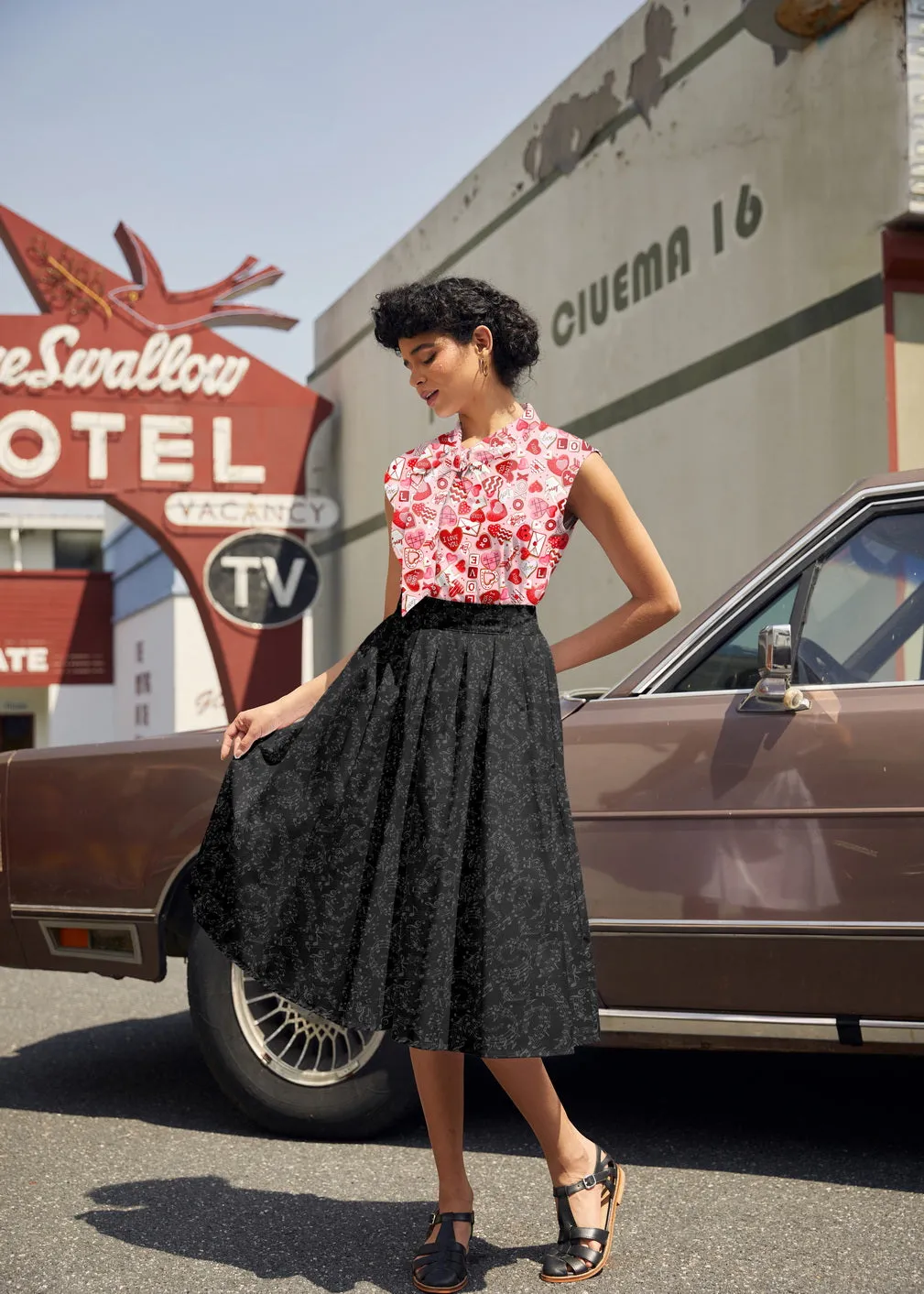 Vintage Style Bow Top in XOXO sold by Modcloth product image thumbnail 3
