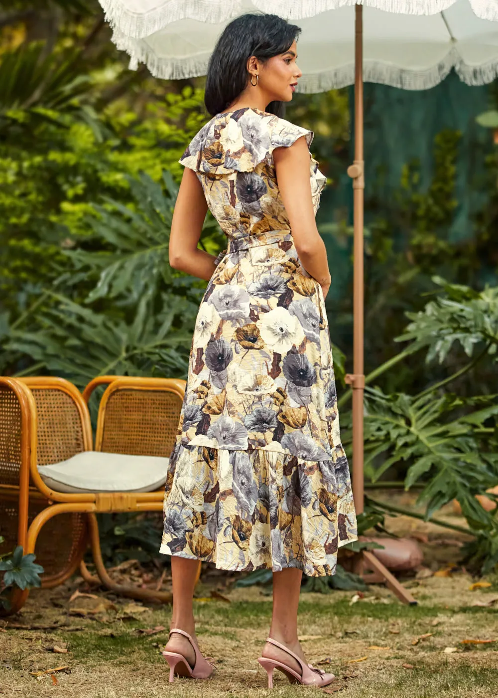 Wrap Star Ruffle Dress sold by Modcloth product image thumbnail 4